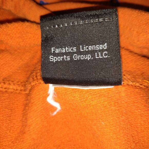 Harley Davidson Hoodie Sweatshirt Pullover Adult Orange Colorado Fanatics M - Picture 10 of 16